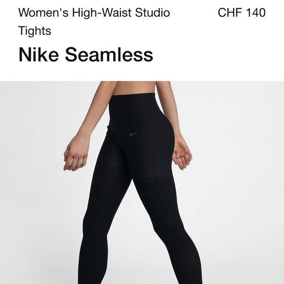 nike seamless studio tights